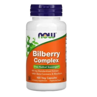 Диетическая добавка NOW (НАУ) Черника для зрения капсулы №100-0