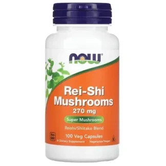 Диетическая добавка NOW (НАУ) Грибы Рейшие капсулы по 270мг №100-0