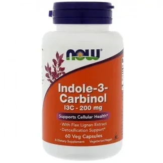 Диетическая добавка NOW (НАУ) Индол-3-карбинол капсулы по 200мг №60-0