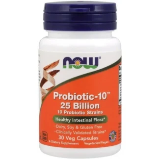 Дієтична добавка NOW (НАУ) Пробіотик-10 25 Billion капсули №30-0