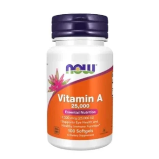 Диетическая добавка NOW (НАУ) Витамин А капсулы по 25000МЕ №100-0