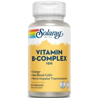 Дієтична добавка Solaray (Соларей) Б-комплекс капсули по 100мг №50 -0