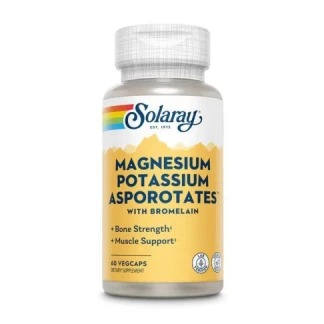 Диетическая добавка Solaray (Соларей) Магния и Калий аспоротат капсулы №60-0