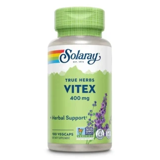 Дієтична добавка Solaray (Соларей) Вітекс True Herbs капсули по 400мг №10-0