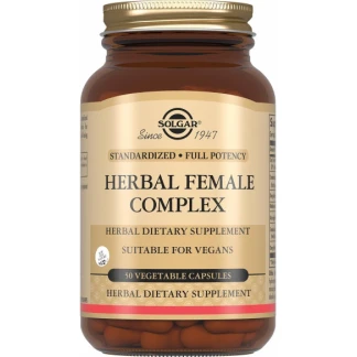 Дієтична добавка Solgar (Солгар) Herbal Female Complex загальнозміцнюючі капсули №50-0