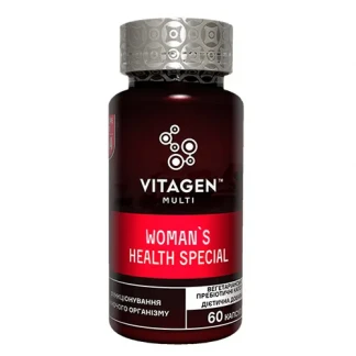 Дієтична добавка VITAGEN (Вітаджен) Woman's Health Special капсули №60-0