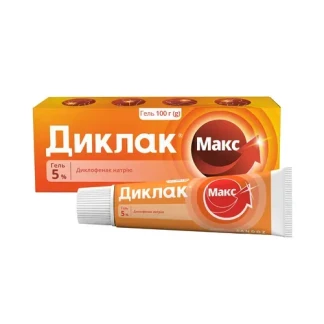 ДИКЛАК® Макс гель 5% по 100г в тубе-0