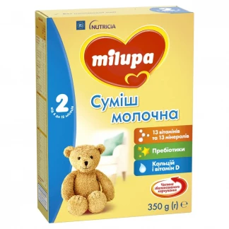 Дитяча суха молочна суміш Milupa (Мілупа) 2 350 г -0