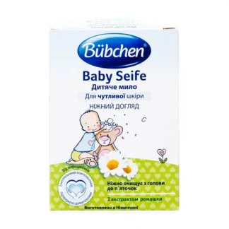 Детское мыло Bubchen (Бюбхен) нежный уход 125мл-0