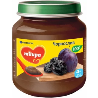 Дитяче пюре фруктове Milupa (Мілупа) Чорнослив з 4 місяців 125 г-0