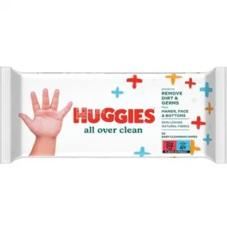 Детские влажные салфетки Huggies (Хагис) Все чисто №56-0