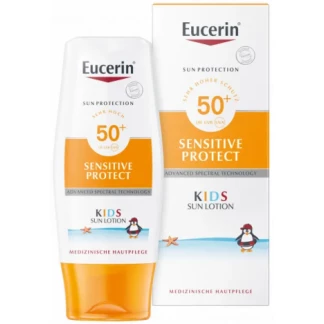Лосьйон Eucerin (Еуцерин) Sun Protection Kids Sun Lotin дитячий сонцезахисний для обличчя та тіла SPF 50+ 150 мл (63852)-0