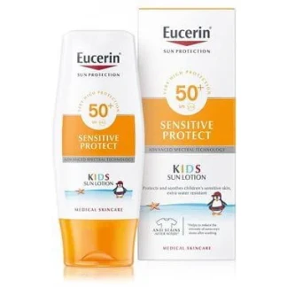 Лосьйон Eucerin (Еуцерин) Sun Protection Kids Sun Lotin дитячий сонцезахисний для обличчя та тіла SPF 50+ 150 мл (63852)-1