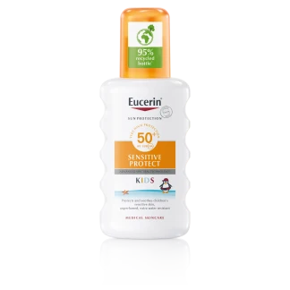 Спрей Eucerin (Юцерин) Sun Protection Kids Sun Spray дитячий сонцезахисний для обличчя та тіла SPF 50+ 200 мл (63853)-0