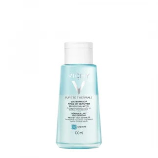 Двухфазный средство Vichy (Виши) Purete Thermale Waterproof Eye Make-Up Remover для снятия макияжа с глаз 100мл-0