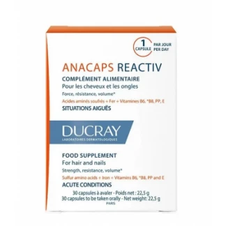 Диетическая добавка Ducray (Дюкрей) Анакапс Реактив капсулы №30-0