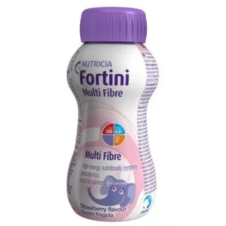 Ентеральне харчування Fortini (Фортіні) з харчовими волокнами від 1 року зі смаком полуниці 200мл-0