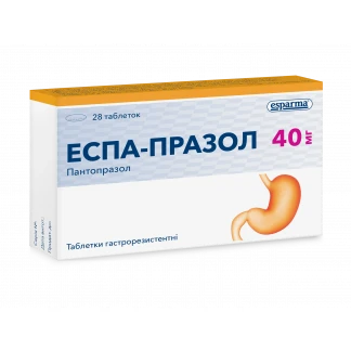ЭСПА-Празол таблетки по 40мг №28-0