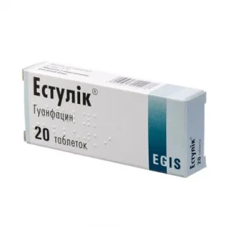ЭСТУЛИК таблетки по 1мг № 20 ЭСТУЛИК таблетки по 1мг № 20-0
