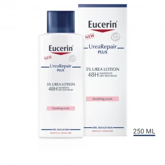 Лосьон Eucerin (Еуцерин) Урея Рипеир Плюс 5% увлажняющий для сухой кожи 250мл (83562)-1