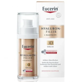 Сыворотка Eucerin (Эуцерин) Hyaluron-Filler + Elasticity 3D для биоревитализации и повышенной упругости кожи 30мл (83566)-0