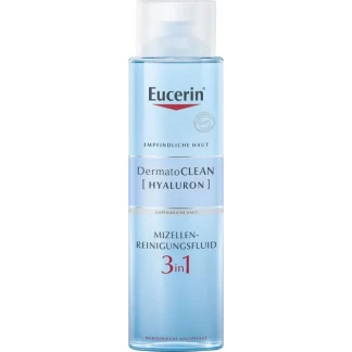 Флюїд Eucerin (Еуцерин) ДерматоКлін 3в1 міцелярний очищуючий для чутливої шкіри 400мл (69754)-0