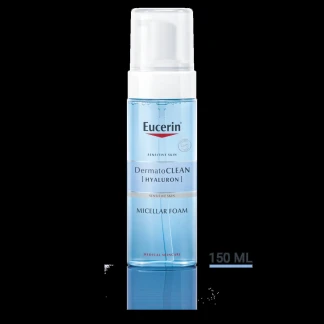 Пінка міцелярна Eucerin (Еуцерин) ДерматоКлін очищуюча для чутливої шкіри 150мл (83577)-1