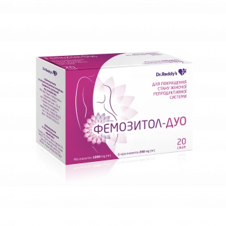 ФЕМОЗИТОЛ Дуо порошок по 3г №20 в саше ФЕМОЗИТОЛ Дуо порошок по 3г №20 в саше-0