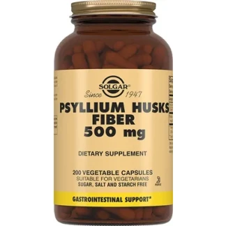 Ферменты Solgar (Солгар) Psyllium Husks Fiber для моторики кишечника 610 мг №200-0