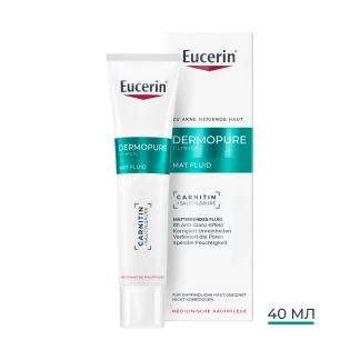 Флюїд для обличчя Eucerin (Юцерин) DermoPure Clinical матуючий для проблемної шкіри 40мл (99307)-0
