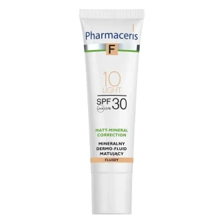 Флюїд Pharmaceris (Фармацеріс) F Mineral матуючий тон-10, світлий SPF30 30мл-0