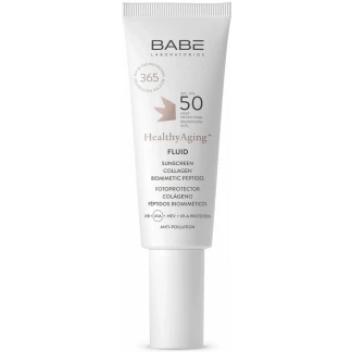 Флюид солнцезащитный BABE (БАБЕ) Laboratorios Anti-Age эффектом с коллагеном и пептидами SPF50 40мл-0