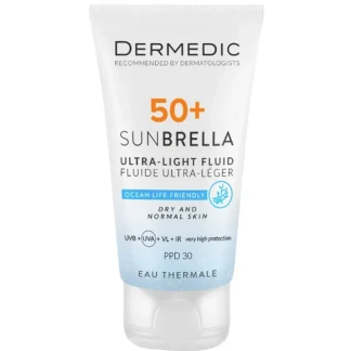 Флюид солнцезащитный Dermedic (Дермедик) Sunbrella для сухой и нормальной кожи 40мл-0