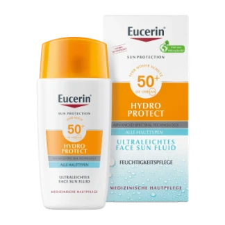 Флюїд сонцезахисний Eucerin (Юцерин) Sun Protection ультралегкий, зволожуючий SPF50+ 50мл (66961)-0