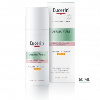 Флюїд захисний Eucerin (Еуцерин) Dermo Pure для проблемної шкіри SPF30 50мл (66868)-0