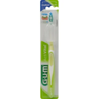 Gum зубная щетка компактная среди-мягкая Technique Plus (493)-0