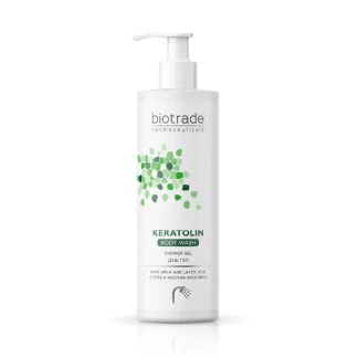 Гель для душу Biotrade (Біотрейд) Keratolin для сухої, чутливої та схильної до алергії шкіри 400мл-1