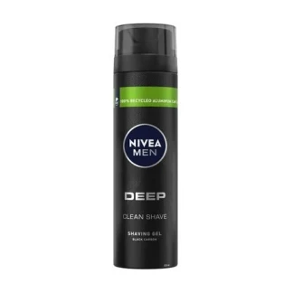 Гель для гоління Nivea (Нівея) Deep чорний 200мл-0