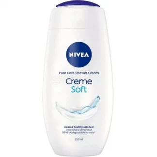 Гель-догляд для душу Nivea (Нівея) Крем Софт з мигдалевою олією 250мл-0