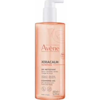 Гель очищающий Avene (Авен) Xeracalm Nutrition для сухой чувствительной кожи 500мл-0