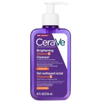 Гель очищающий CeraVe (СераВе) с витамином С для придания сиянию и выравниванию тона кожи лица 236мл-0