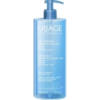 Гель Uriage (Урьяж) Extra-rich Dermatological Gel очищающий, дерматологический для лица и тела 500мл-0