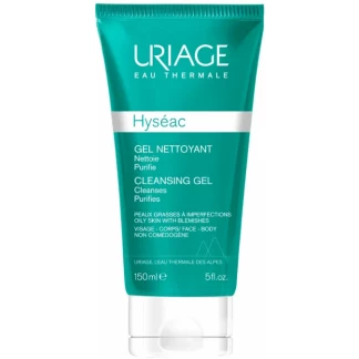 Гель Uriage (Урьяж) Hyseac Cleansing Gel очищуючий для жирної та комбінованої шкіри 150 мл-0