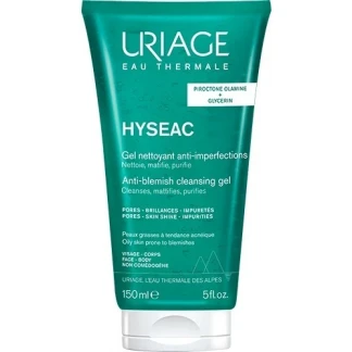 Гель Uriage (Урьяж) Hyseac Cleansing Gel очищающий для жирной и комбинированной кожи 150мл-1