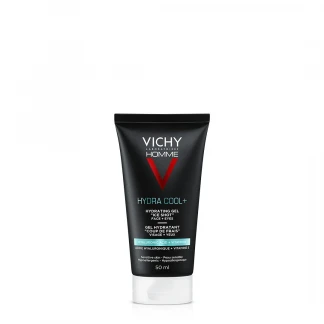 Гель для обличчя та контуру очей Vichy (Віши) Homme Hydra Cool+ з охолоджуючим ефектом 50мл-1