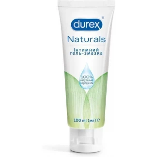 Гель-смазка интимная Durex Naturals, 100 мл-0