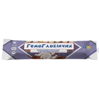 ГЕМОГЛОБИНЧИК батончик кокосовый в молочной глазури 40г-0