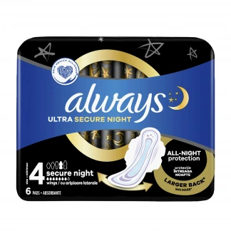 Гигиенические прокладки Always (Олвейс) Ultra Night Plus Single №5 экстра защита-0