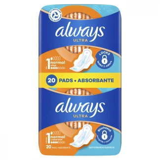 Прокладки гігієнічні Always (Олвейс) Ultra Нормал, №20-0