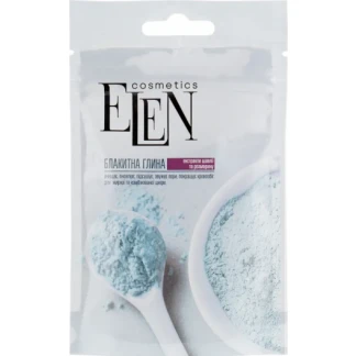 Глина Elen (Элен) голубая с экстрактом шалфея и розмарина 40г-0
